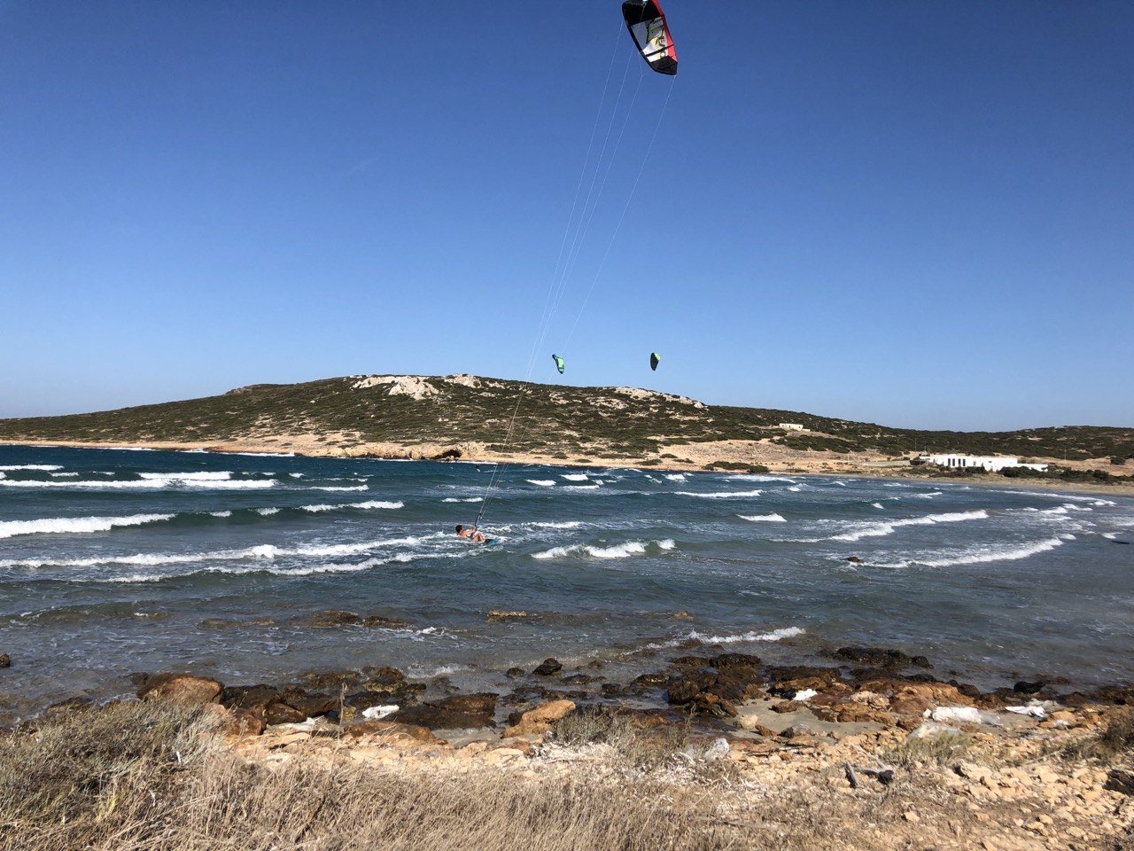 Laggeri — kite en action